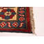 Tapis rouge en laine nouvel âge 4 pi 11 po x 6 pi 7 po Kargahi