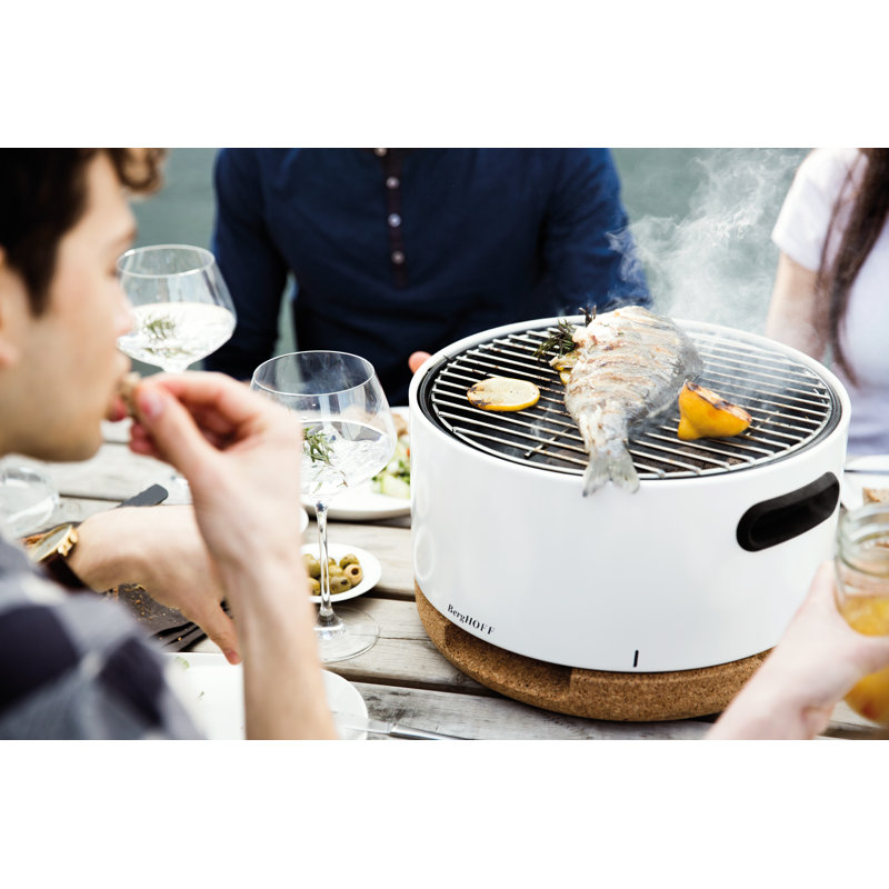 Berghoff Portable Gas Grill, White