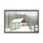Toile encadrée de bois rustique foncé