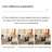 Simple modern luxury rectangular household table-93615611