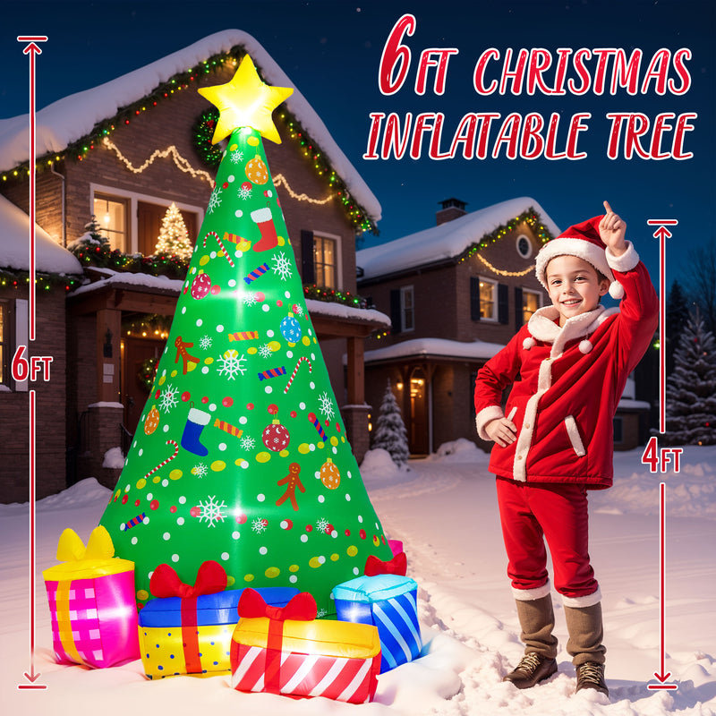 Arbre de Noël gonflable