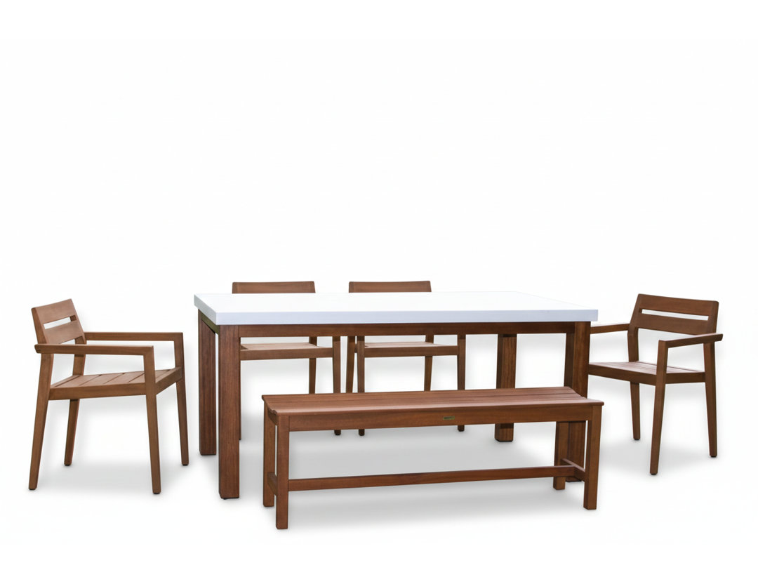 Kinsler Rectangular 7 - Person 68" Long Dining Set Birch Lane™