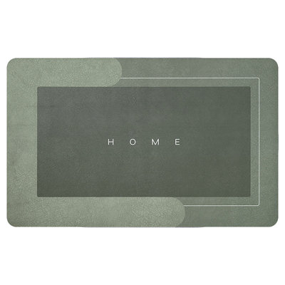 Tapis de sol super absorbant, tapis de salle de bain absorbant et à séchage rapide, tapis de salle de bain antidérapant pour porte