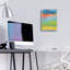 «Coral Sky» par Jan Weiss, art mural en verre acrylique-1136066248