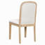 Ensemble de chaises de salle à manger de style rétro avec 4 chaises rembourrées pour la salle à manger et le salon-1997312701