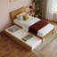 Phoenix Wood Platform Bed with Trundle-223210850-223210853