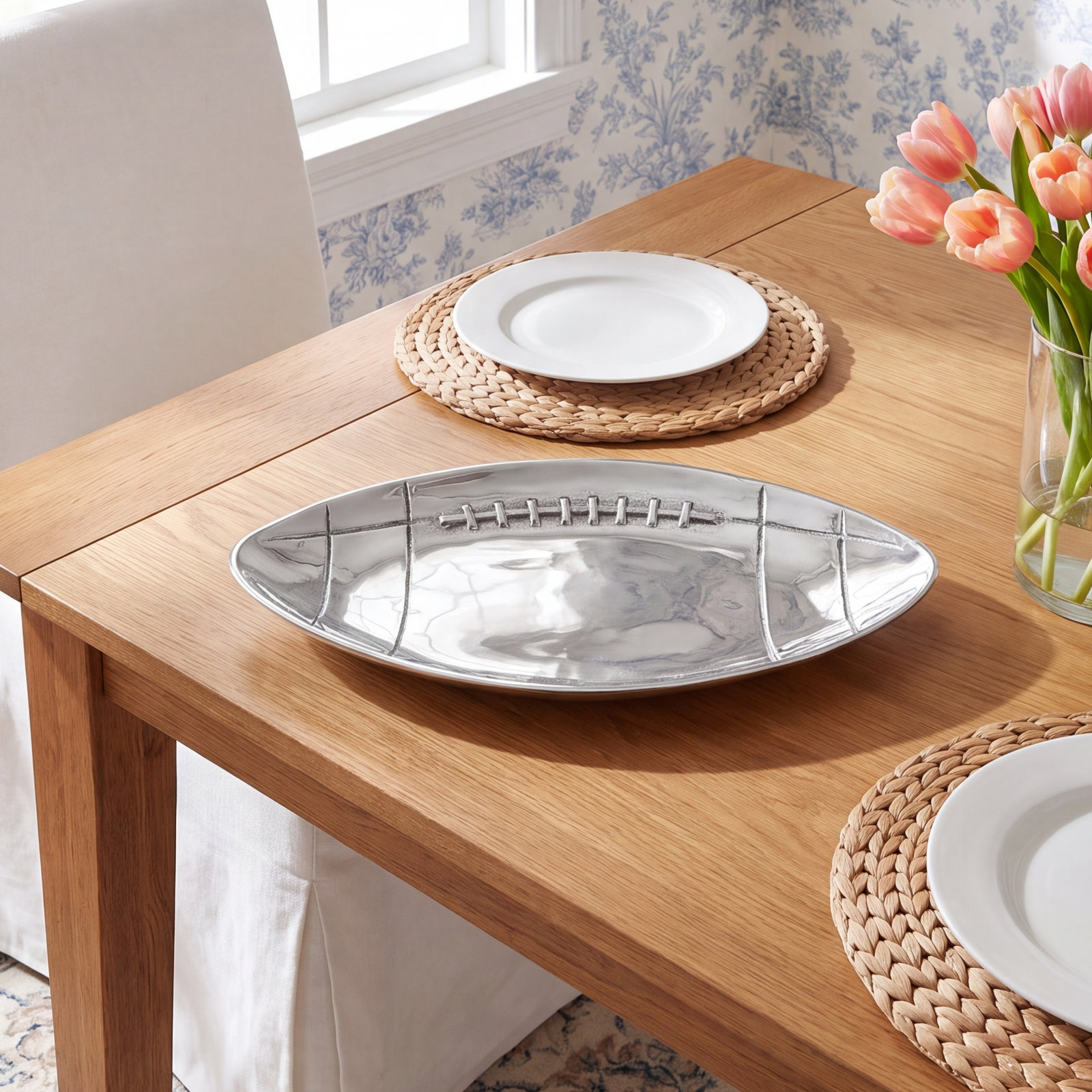 Festive Fall Novelty Aluminum Platter