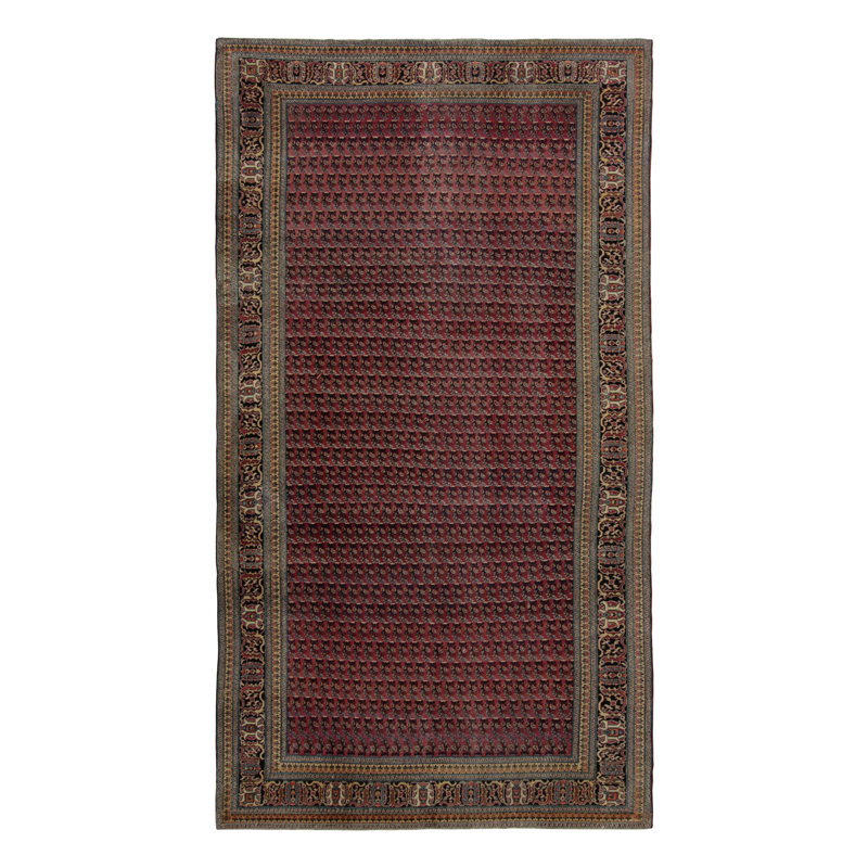 Antique One-of-a-Kind 6'0x10'10 Hand Knotted Area Rug