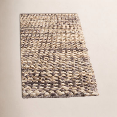 Natural Fiber Couture 111 Hand Woven 80% Jute; 20% Cotton Abstract Rug