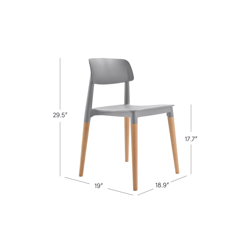 Chaise d'appoint Jago, gris, 1