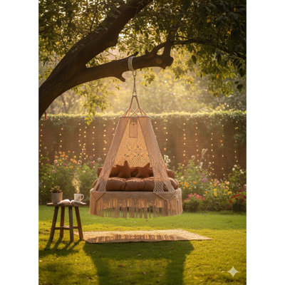 Porch Swing with Canopy