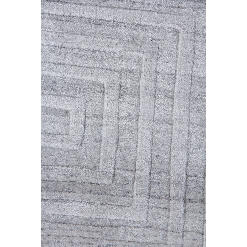 Castelli Geometric Area Rug in Ivory, Rectangle 6' x 9'