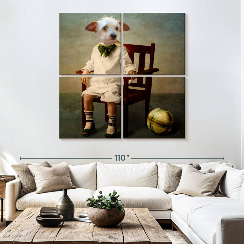 Brampt Henri, 74" H x 74" W