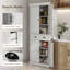 Armoire de cuisine avec 4 portes, tiroir et 3 tablettes réglables