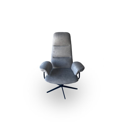 Arletta Upholstered Swivel Armchair