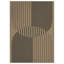 Tapis tissé antidérapant en jute