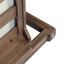 Chaise longue d'extérieur en bois d'acacia Donnie