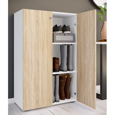 9 Pair Shoe Storage Cabinet