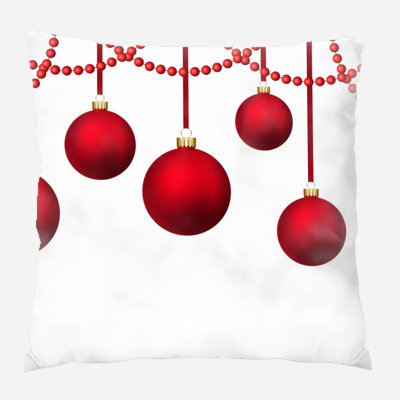 Canvas Outdoor Reversible Throw Pillow