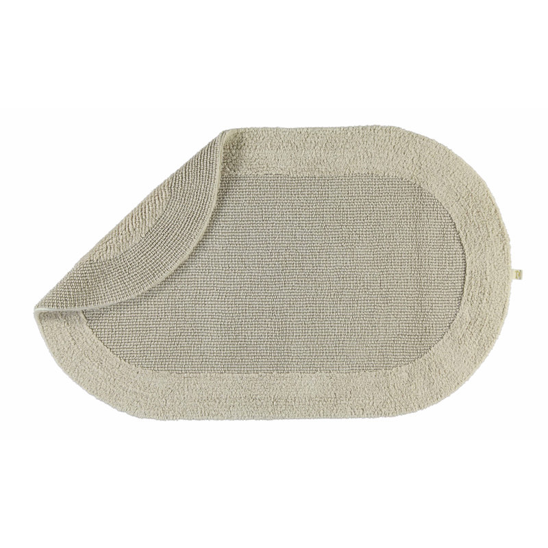Exquisite Terrycloth Bath Rug, 60cm W x 60cm L, Stone