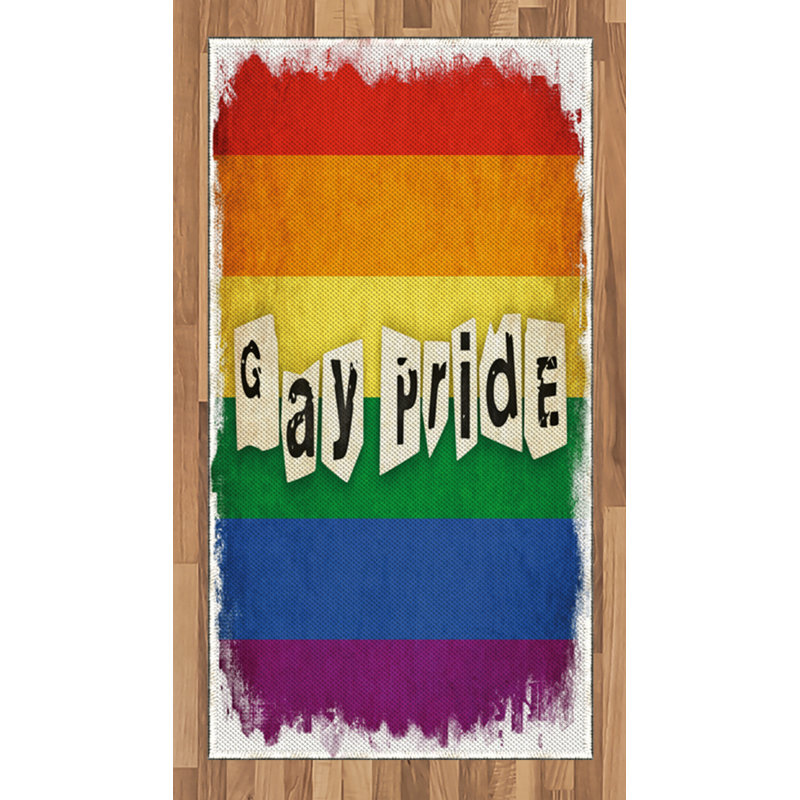 Pride High Density Long Fiber Poly Threads Decorative Area Rug Carpet, Rectangle 2'7" x 5'