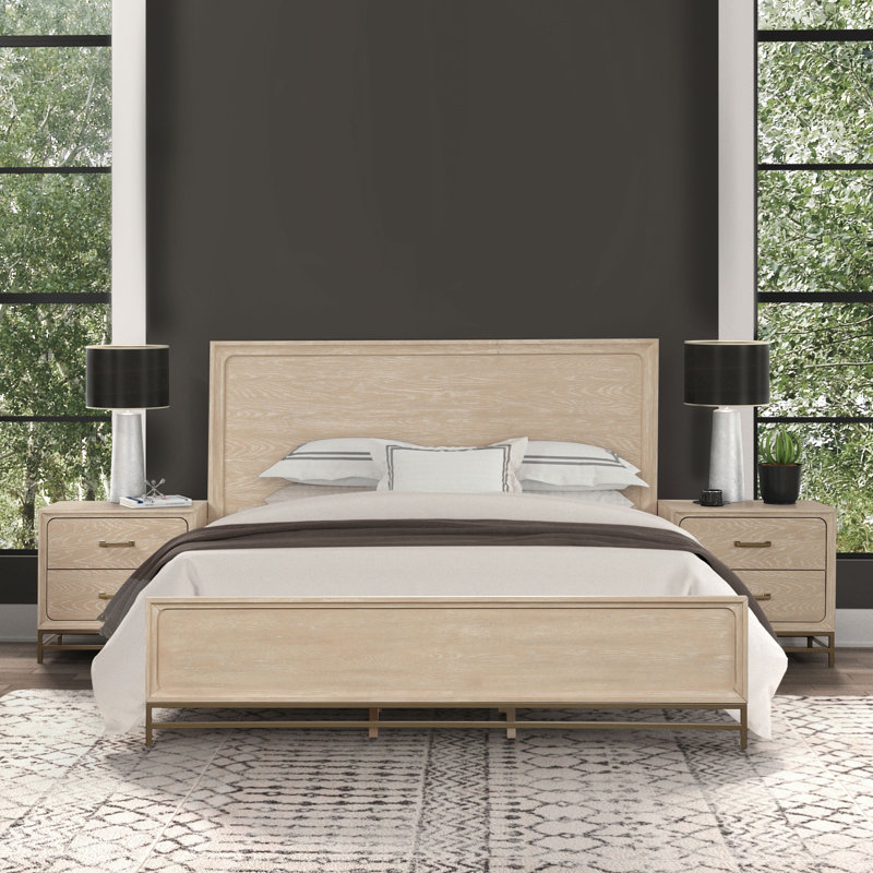 Ensemble de chambre à coucher 3 pièces Demmer, Très grand