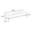 Banc rembourré gris-358627926-358627913