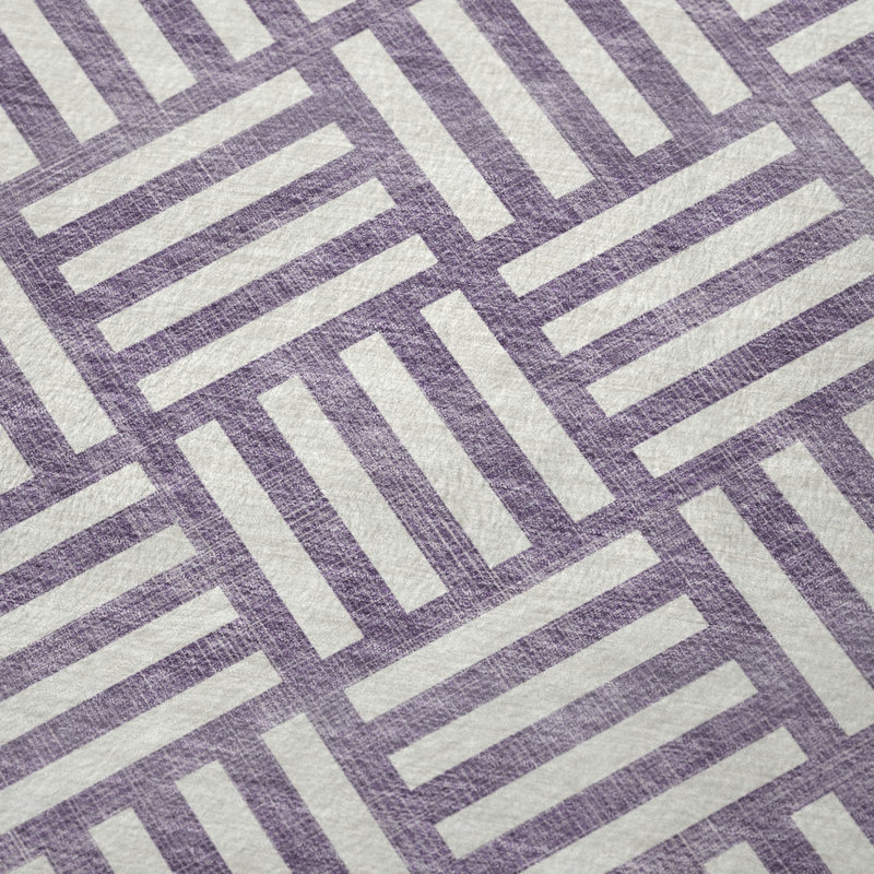Jeté carré Addison Sherpa ASB620, Mauve