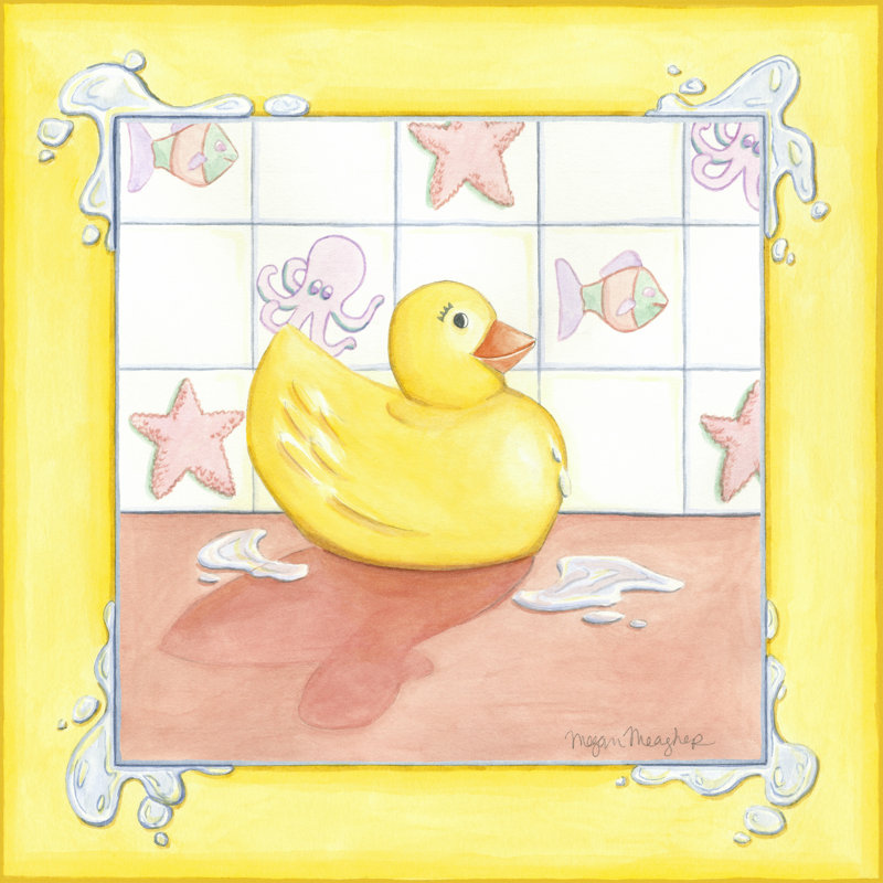 Rubber Duck (D) I - Wrapped Canvas Art Prints, 122cm H x 122cm W x 3.8cm D
