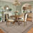 Washable Rug Gray Long Non-Slip Carpet Foldable Bordered Low Pile Stain-Resistant Indoor Accent Mat-789429166