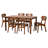 Brickell 6 - Person Four Leg Dining Set-1766788307-1766788300