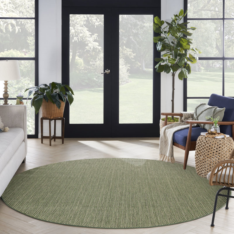 Tapis vert rond Dippold 5 pi x, Rond 5 pi, Vert