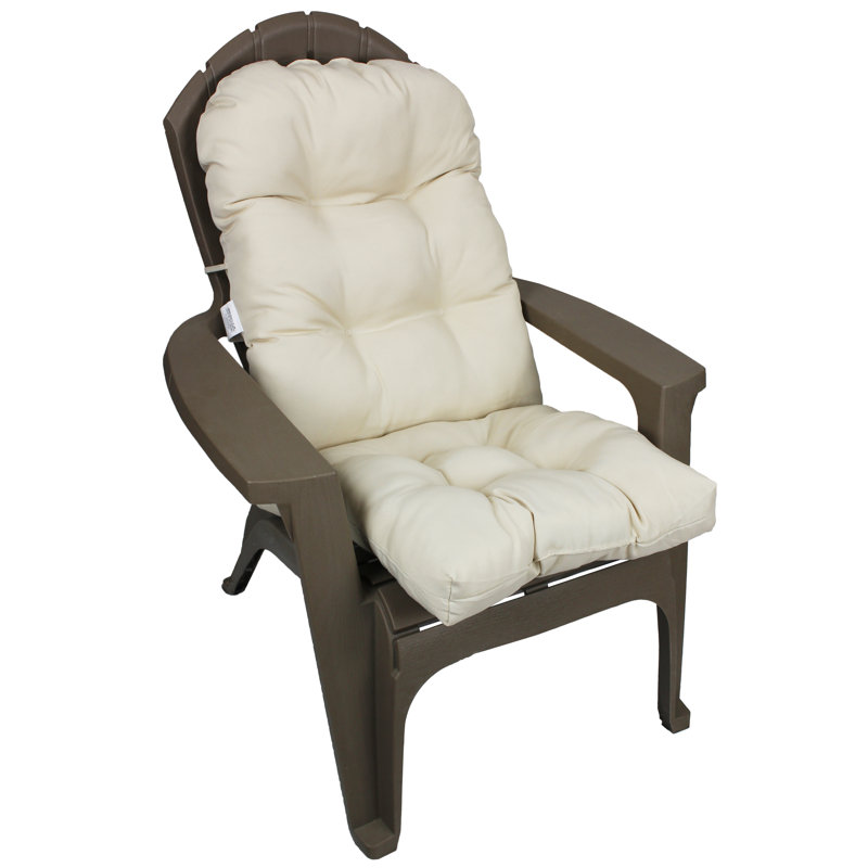 Coussin de siège / de dossier d'intérieur / d'extérieur, Crème