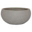 Light Concrete Bowl Planter, Frostproof Outdoor Plant Pot, Bonsai Pot, Garden Planter with Drainage Holes, Shallow Planter-28449839-28449825