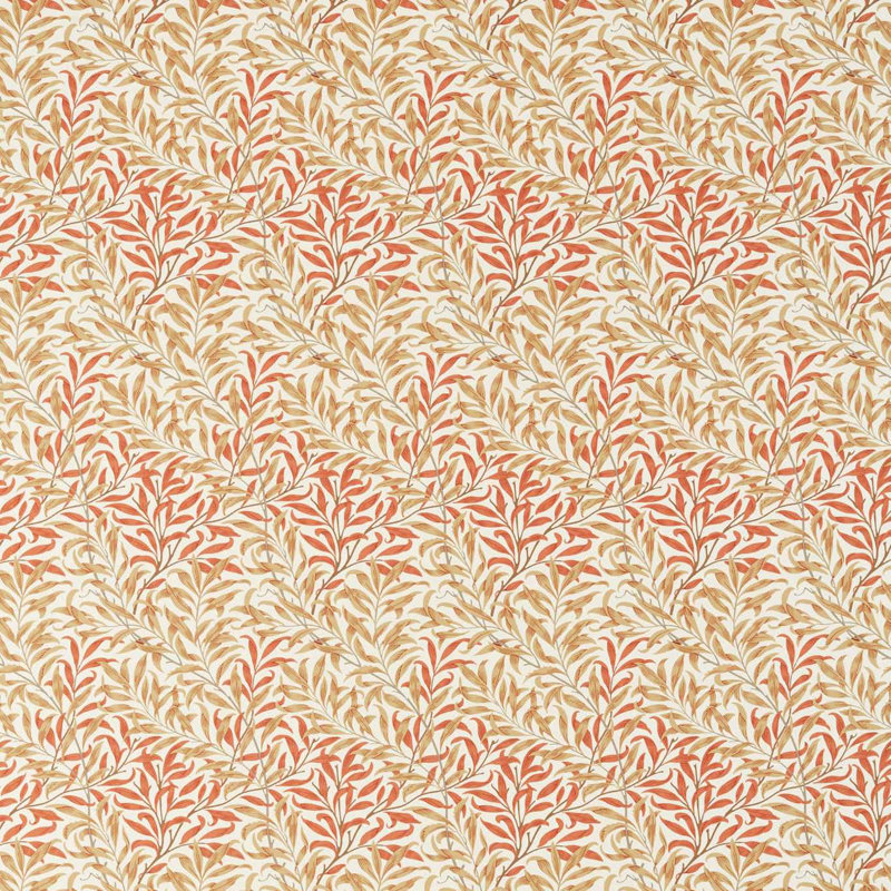 Willow Bough Fabric, Russet/Ochre