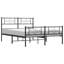 Cadre de lit en métal 12 po avec tête de lit sans matelas-1461949987-1461949979