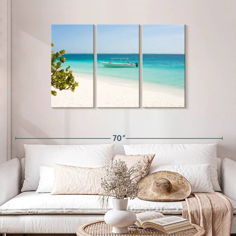 Bateau Mehar Los Roques Beach, H 28 po x l 45 po