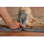 Tapis de couloir traditionnel bleu clair 3x8