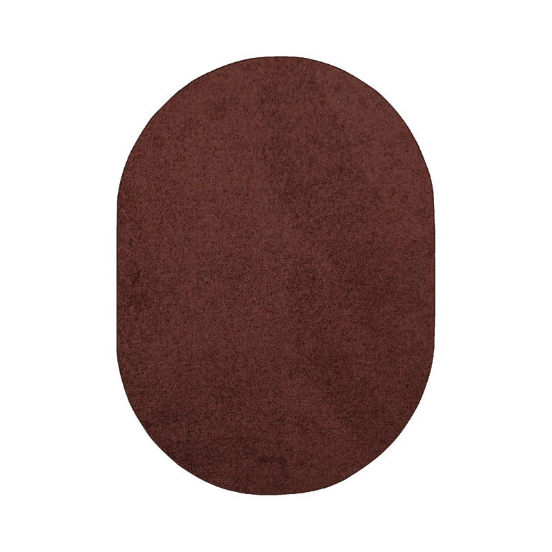 Modern Plush Pet and Kids Friendly Solid Color Chocolate Area Rugs, Stain & Fade Resistance, Perfect for Living Room, Dining Room, Bedroom, Playroom and Kidsroom, Event, Wedding, Amberjo Rug
