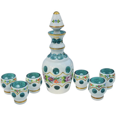 7 - Piece Crystal Shot Glass / Shooter Set