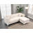 Tetouan Velvet Microsuede Sofa Chaise-1444938050