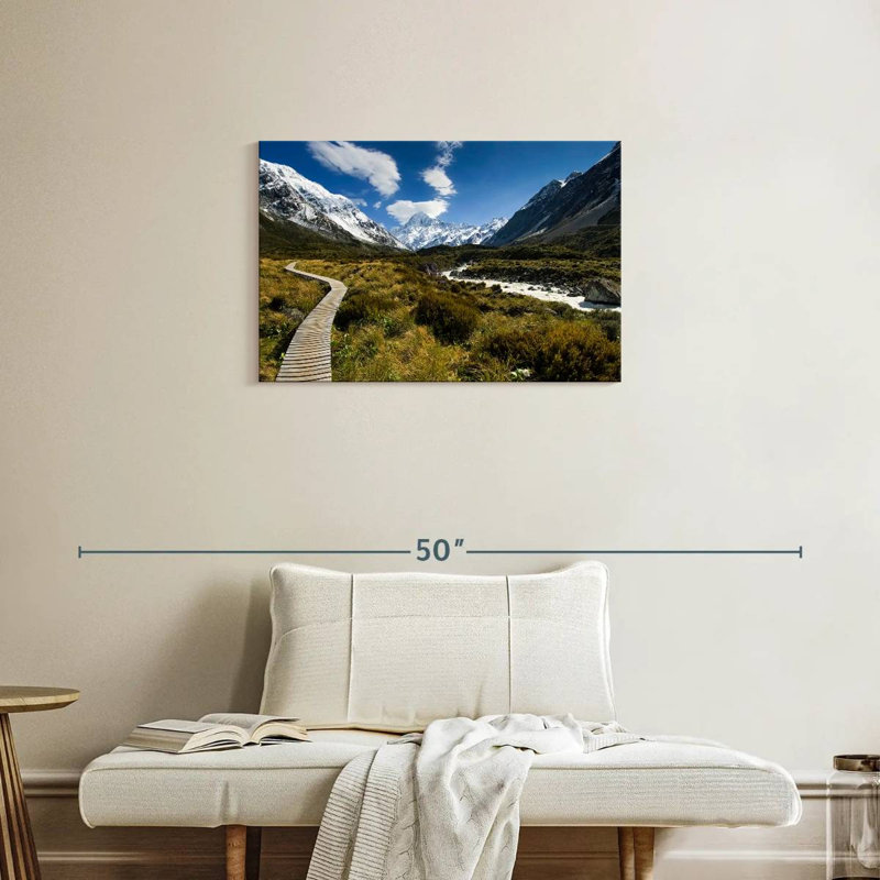 Hooker Valley Trail, 20" H x 30" W