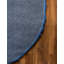 Tapis ovale rayé scintillant