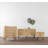 Kayoko 24'' W Solid Wood Nightstand