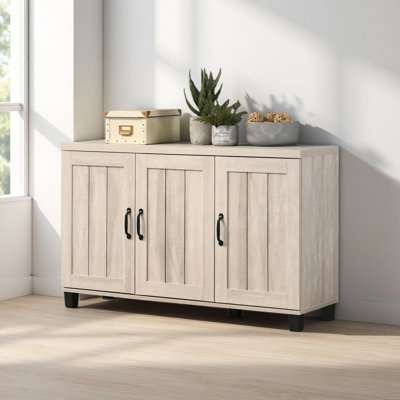 45" 3-Door Shoe Cabinet