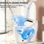 Toilette portative intelligente avec bidet intégré, siège chauffant et plusieurs méthodes de chasse, chasse d'eau siphonique, conception de batterie, lavage par bidet, séchage à air chaud intelligent, jet de réglage de la température du siège