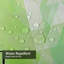 Rideau de douche abstrait vert avec 12 crochets-92016297