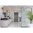 Ackland Silica White Octagon 12 in. x 12 in. Glossy Porcelain Mosaic Floor and Wall Tile