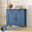 Armoires d'appoint en bois avec 2 tiroirs et 2 portes Ailynn-2092243210
