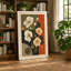 Study in Terracotta Botanical 1 Piece Wrapped Canvas Wall Art-1664971033-1664971039